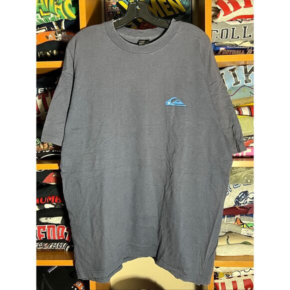 Vintage 90s Quiksilver Surf Skater Single Stitch Tee - Picture 2 of 5